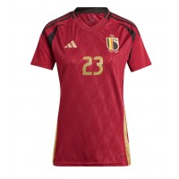 Camisa de time de futebol Bélgica Arthur Vermeeren #23 Replicas 1º Equipamento Feminina Europeu 2024 Manga Curta